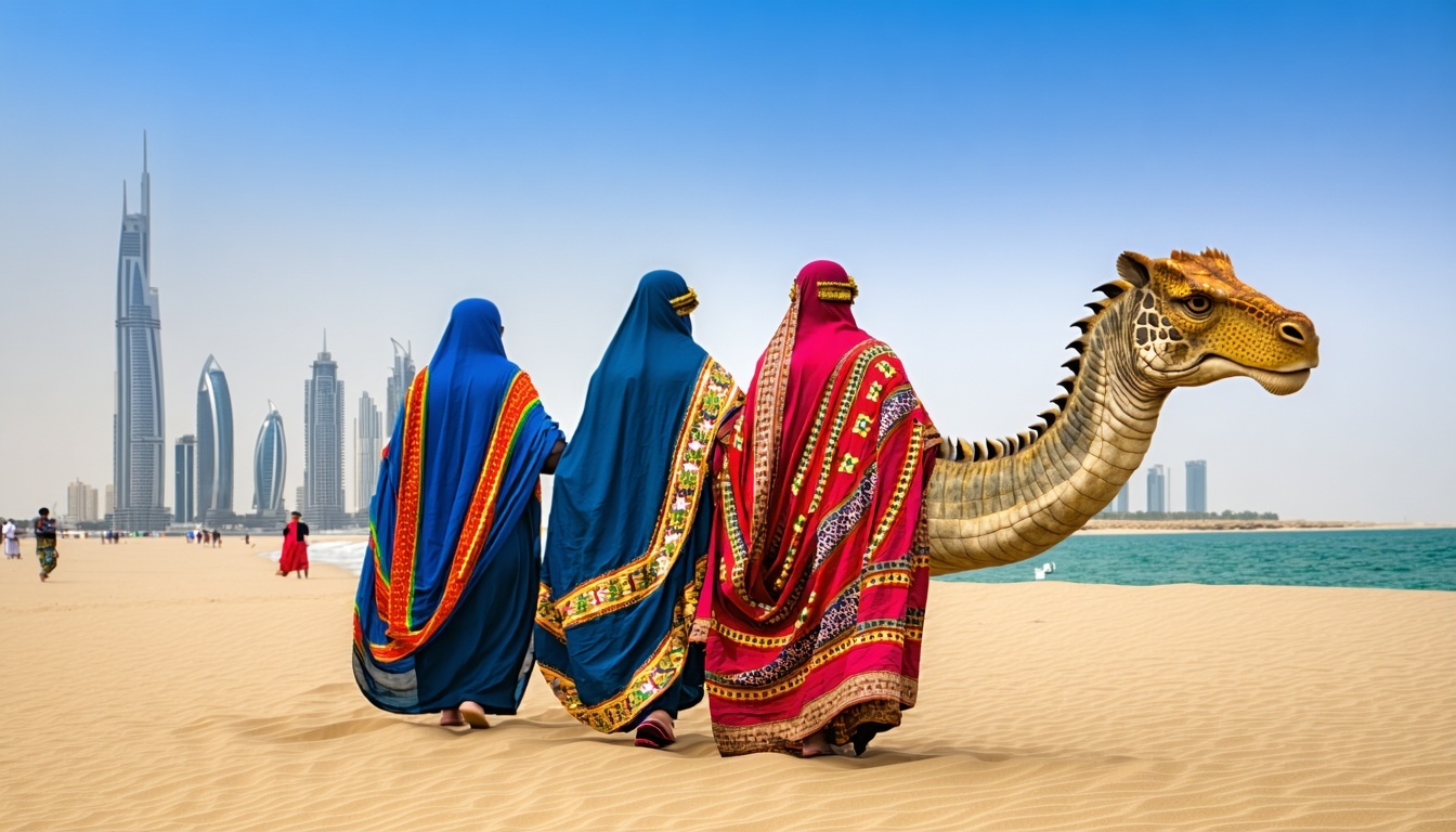 Cultural excursion in Dubai arranged by Road Pass Journey Travel